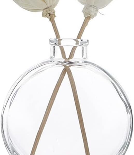 Clear 150ml/5oz Empty Glass Diffuser Bottle - Aromatherapy Storage Container for DIY Replacement Diffuser Sticks Sets, Crafts & Decor